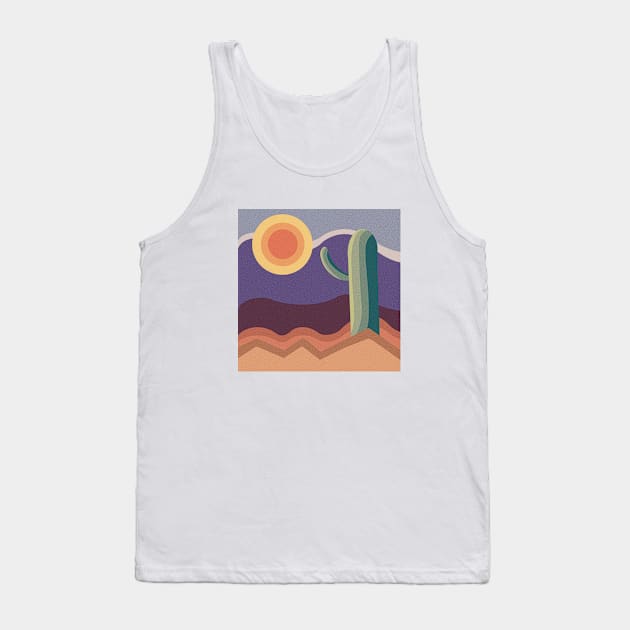 Dreamy Desert Tank Top by Doggomuffin 